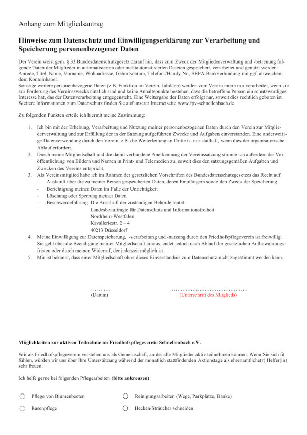 FPV Mitgliedsantrag National mit Datenschutzerklarung 2022 09 20 page 2